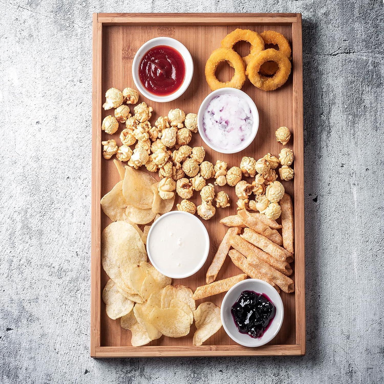 UIBFCWN UIBFCWN 6 Pack Soy Sauce Dish 3inch Ceramic Dipping Bowls Bulk, 1.2 Oz White Dipping Sauce Bowls/Dishes, Small Dipping Sauce Cups for Sushi Ketchup Olive Oil Appetizer