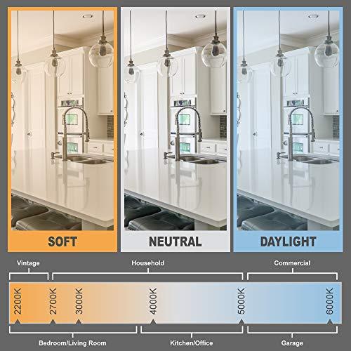 Amazon Basics Amazon Basics BR30 LED Light Bulb, 65 Watt Equivalent, Energy Efficient 11W, E26 Standard Base, Soft White 2700K, Dimmable, 10,000 Hour Lifetime , 6-Pack