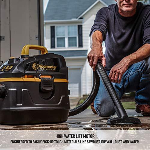 Vacmaster Vacmaster Professional - Professional Wet/Dry , 5 Gallon, Beast Series, 5.5 HP 1-7/8\" Hose Jobsite Vac (VFB511B0201), Black