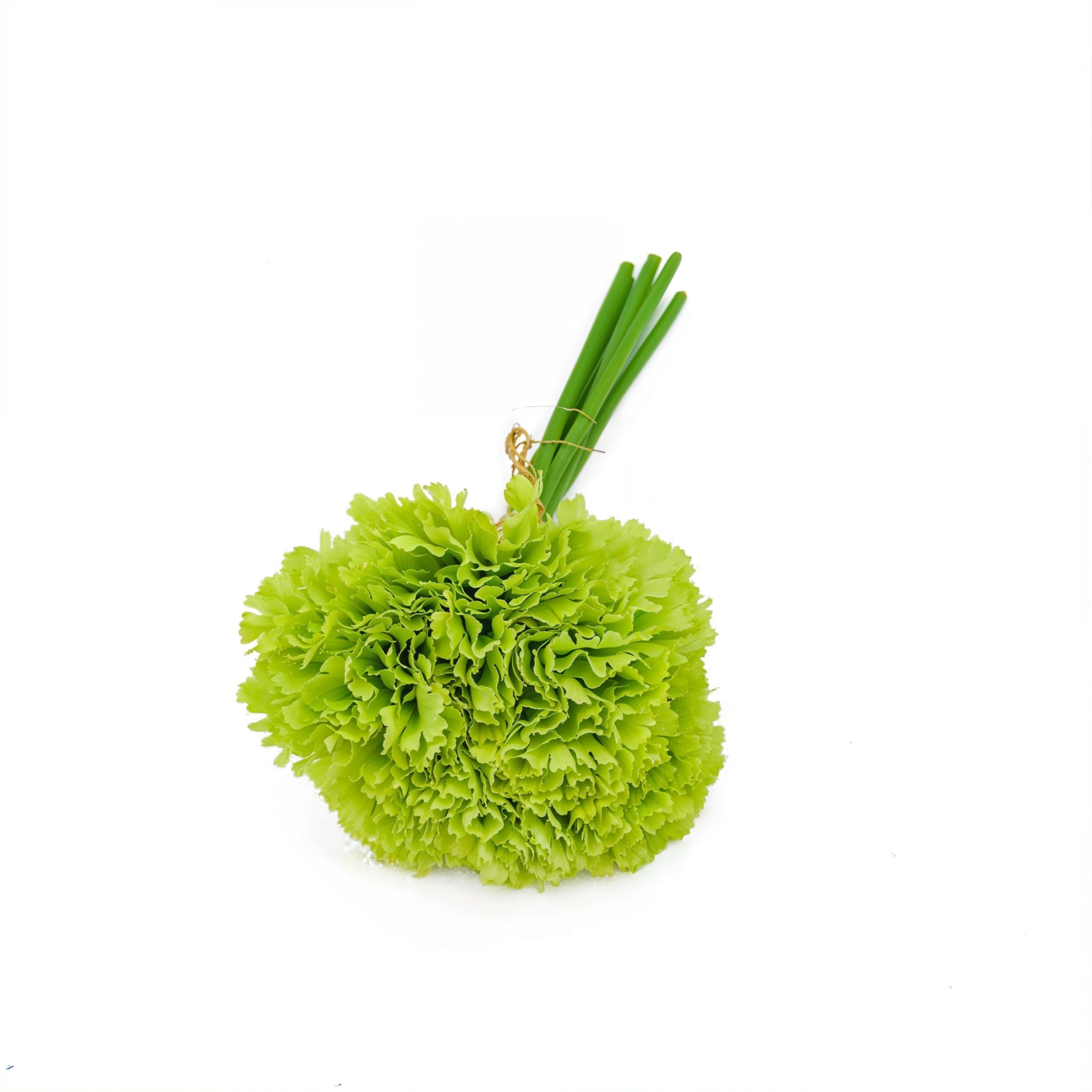 Riverbyland Riverbyland Green Carnation Artificial Flowers 6 Bunches