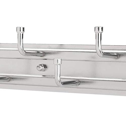 Rev-A-Shelf Rev-A-Shelf 12" Pull Out Closet Organization Rack for Belts, Ties and Scarves, Accessories Storage Hanger with Mounting Hardware, Chrome, BRC-12CR