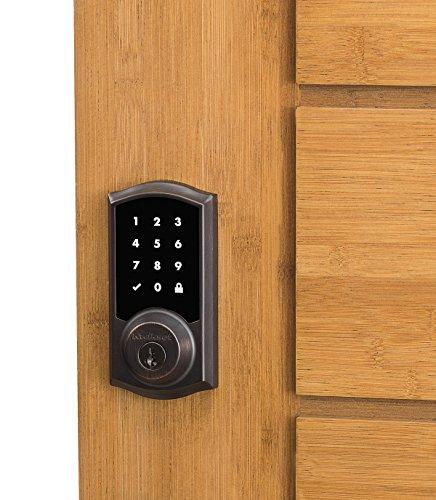 Kwikset Kwikset Premis Touchscreen Smart Lock Electronic Deadbolt, Works with Apple HomeKit via Apple HomePod or Apple TV, in Venetian Bronze