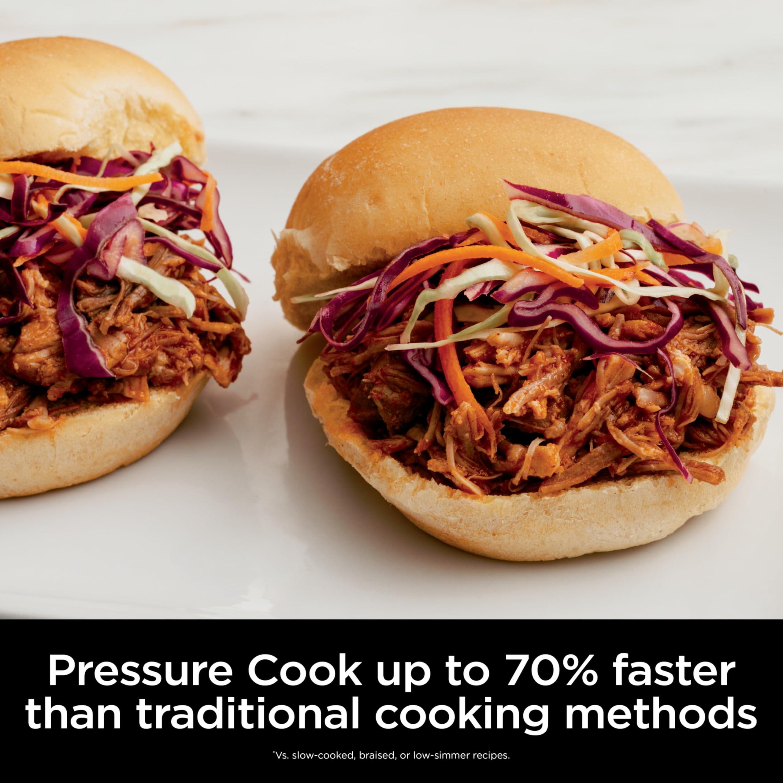 Generic Ninja Foodi 10-in-1 6.5-Qt PRO Pressure Cooker OS300 | Air Fryer, TenderCrisp, Slow Cook, Sous Vide | Nonstick, Ceramic Coated, PTFE/PFOA Free, Dishwasher Safe