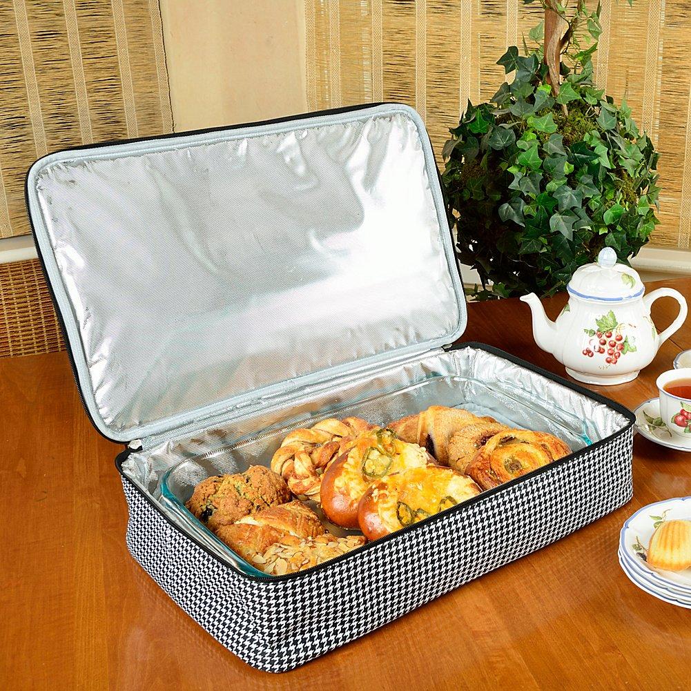 Picnic at Ascot Picnic at Ascot Original Insulated Thermal Food & Casserole Carrier- keeps Food Hot or Cold- Fits 15" x 10" Casserole Dish- Designed & Quality Approved in the USA