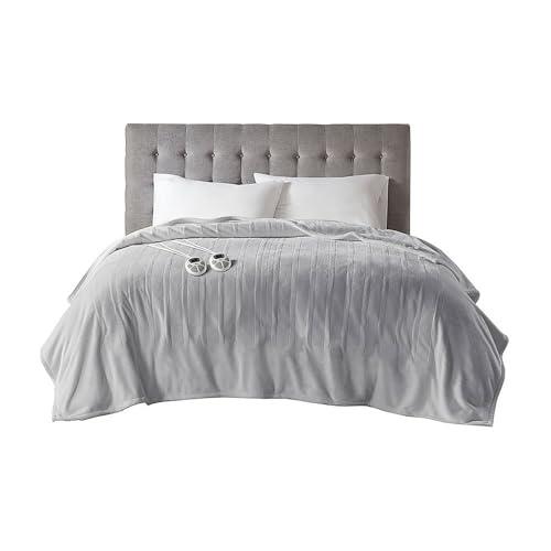 Serta Serta Polyester and Cotton Microlight Heated Blanket ST54-0128