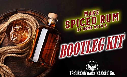 Thousand Oaks Barrel Co. Bootleg Kit® Barrel Aged Spiced Rum Making Kit (2 Liter)