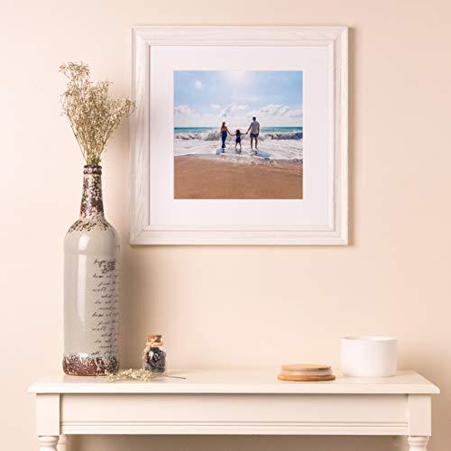 ArtToFrames ArtToFrames 13x18 inch Off White Stain on Solid Wood Wood Picture Frame, 2WOM0066-78238-YWHT-13x18