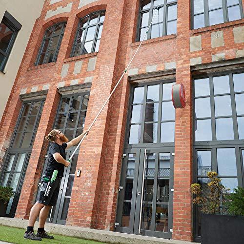 UNGER Unger ED450 14' Length 3 Section Aluminum Extension OptiLoc TelePole