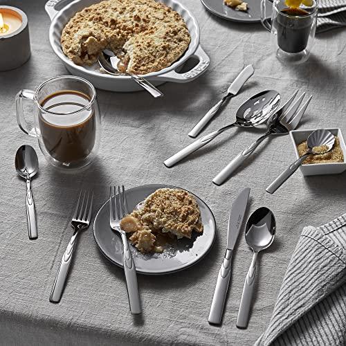 HENCKELS J.A. Henckels Classic Series Rapture 45-Piece Flatware Set, Service for 8