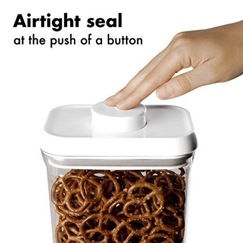 OXO OXO Good Grips 10-Piece Airtight Food Storage POP Container Value Set, Standard Packaging,White,10 Piece