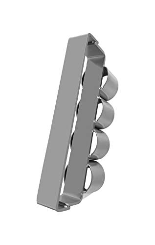 OCS Parts Donut Hole Cutter Heavy Duty Stainless Steel 4 Cut-Outs, 1-1/4 Inch Cut Size