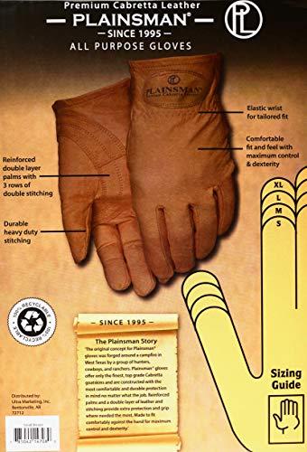 Plainsman Plainsman Premium Cabretta Leather Gloves (2 Pair) - Small