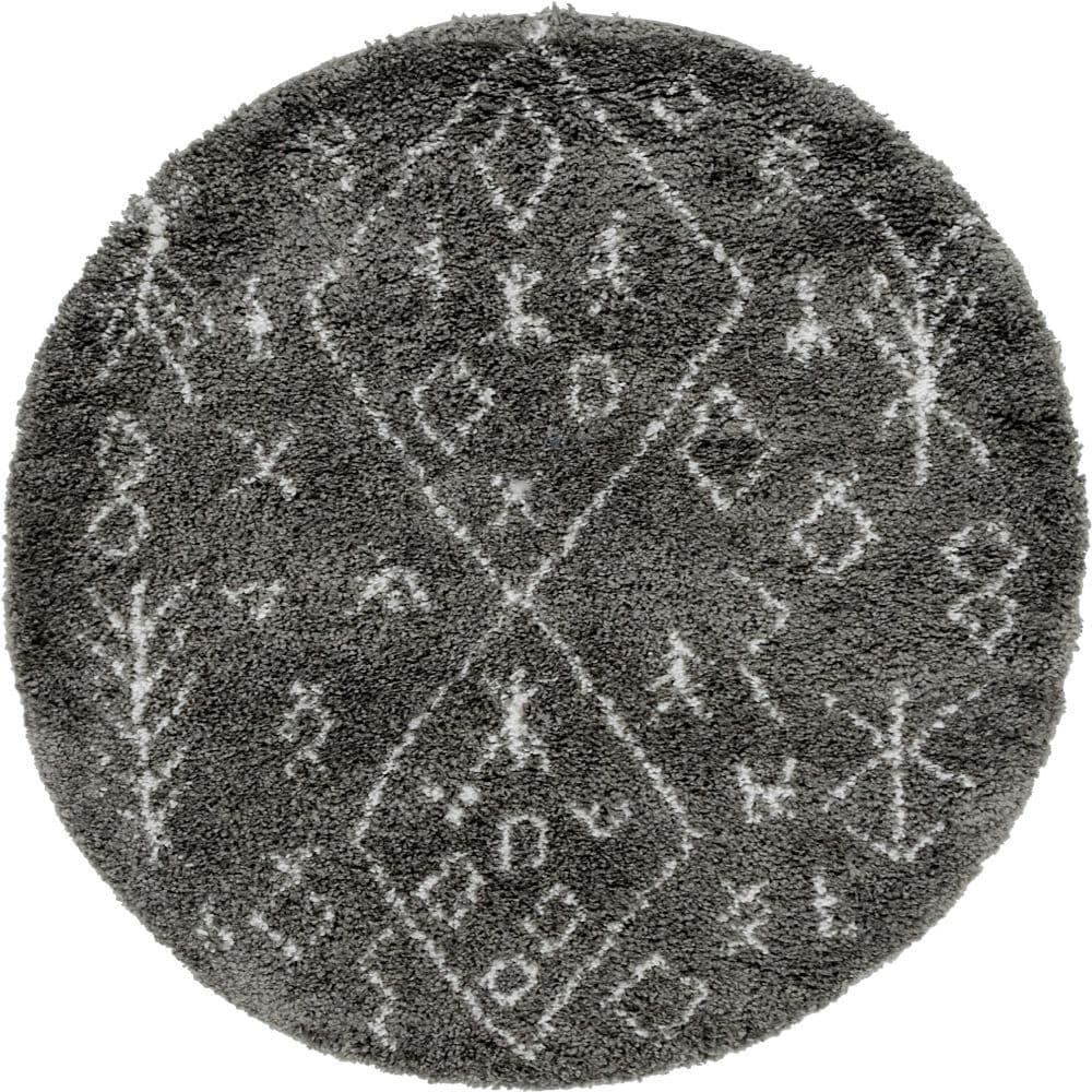 Overstock Overstock Shag Shoploni Collection Area Rug 2'7"x6' - Taupe