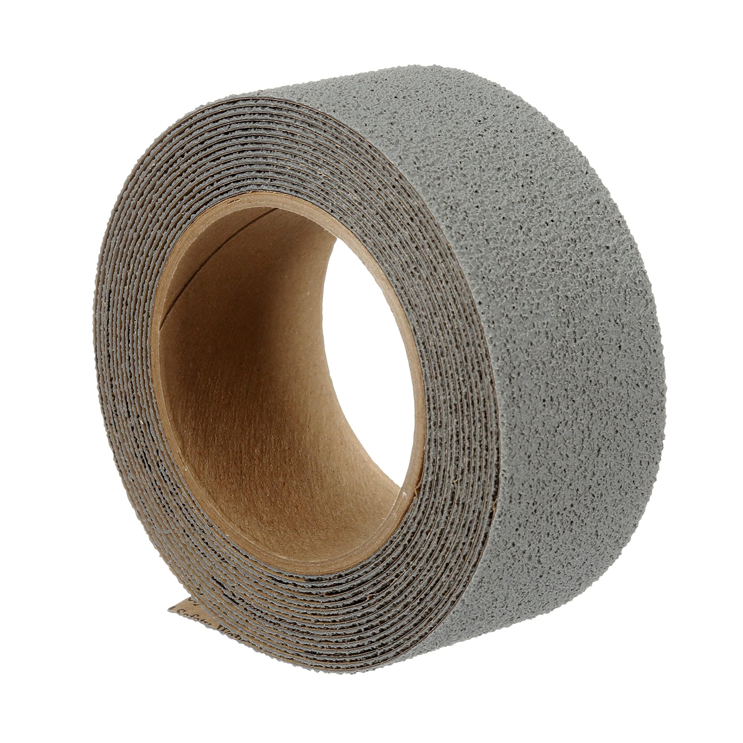 3M 3M Safety-Walk Slip Resistant Tape, 2 in x 15 ft, Anti Slip Grey Tape, Ideal For Slippery & Wet Conditions, Self-Adhesive Backing, Quick & Easy Application, Durable & Long-Lasting (370G-R2X180)