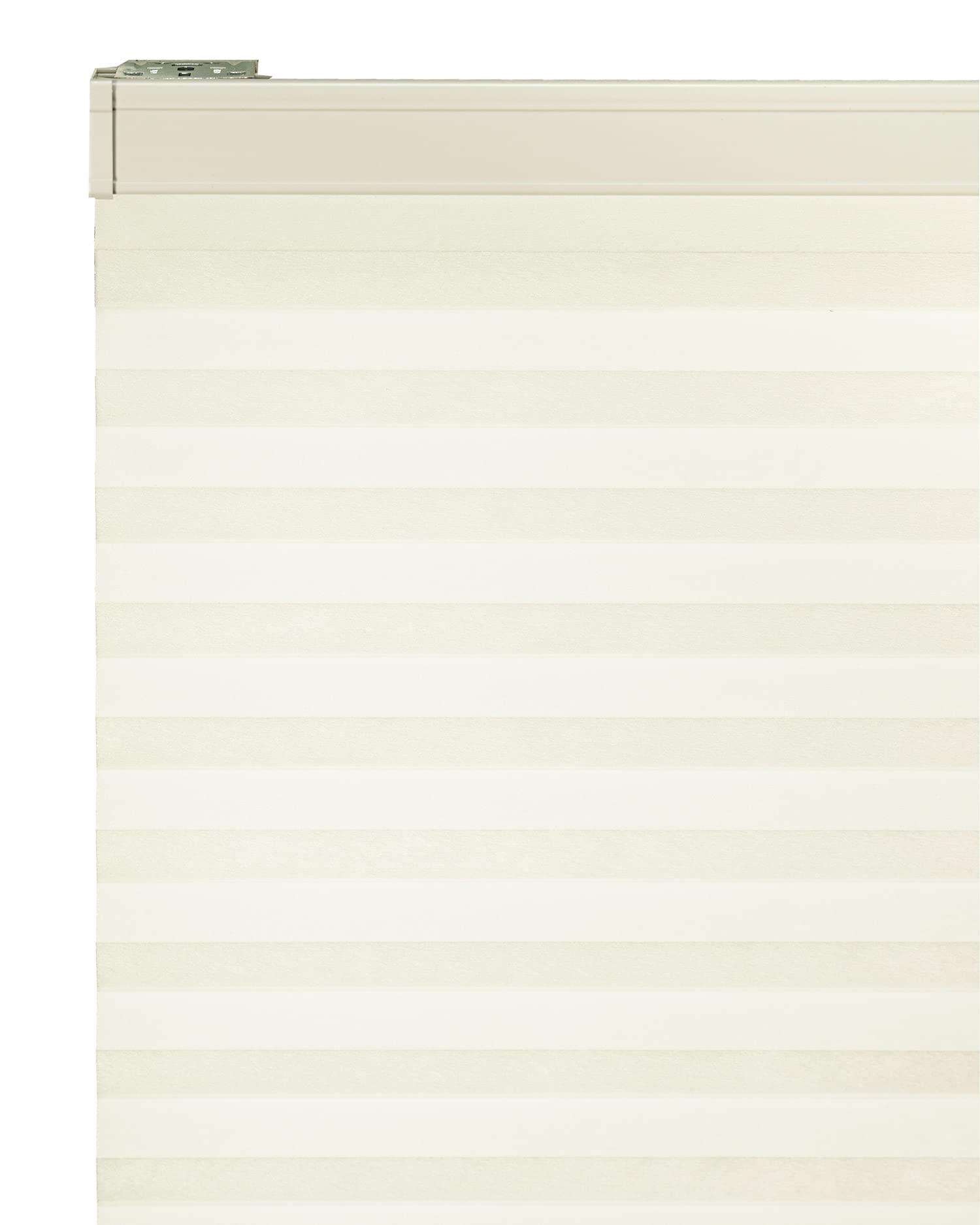 CHICOLOGY CHICOLOGY Cellular Shades, Window Blinds Cordless, Blinds for Windows, Window Shades for Home, Door Blinds, Window Coverings, Cellular Blinds,Neutral White (Light Filtering), 28" W x 72" H