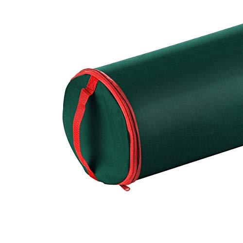 TINY TIM TOTES Tiny Tim Totes 83-DT5540 Premium 2-Pack | 40.5 inch Gift Wrapping Paper Storage Bag | Green, 2 Count