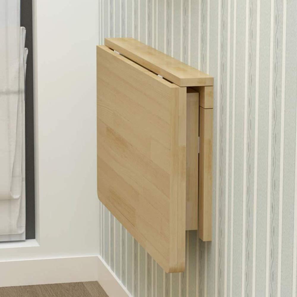 LEOSXA LEOSXA Folding Wall-Mounted Table Mounted Workbench Wall Mounted Folding Table for Garage,Dining Table,Coffee Table,16 Sizes,50x30cm/20x12in