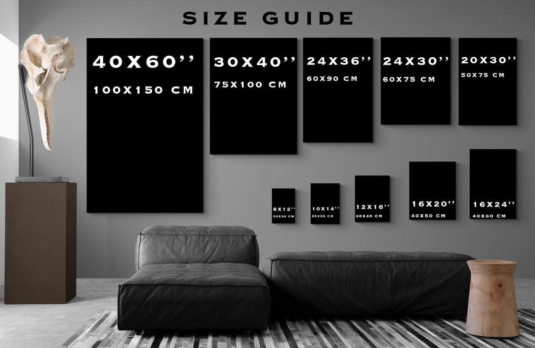 Pix Wall Art Basketball Quote Wall Art for Living Room LeBron James Canvas Paintings on Canvas American Basketball Pictures Artwork Home Decor Giclee Wooden Framed Stretched Ready to Hang