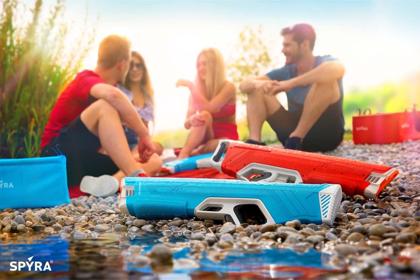 SPYRA SPYRA SpyraTwo WaterBlaster Blue Automated & Precise High-End Premium Electric Water Gun