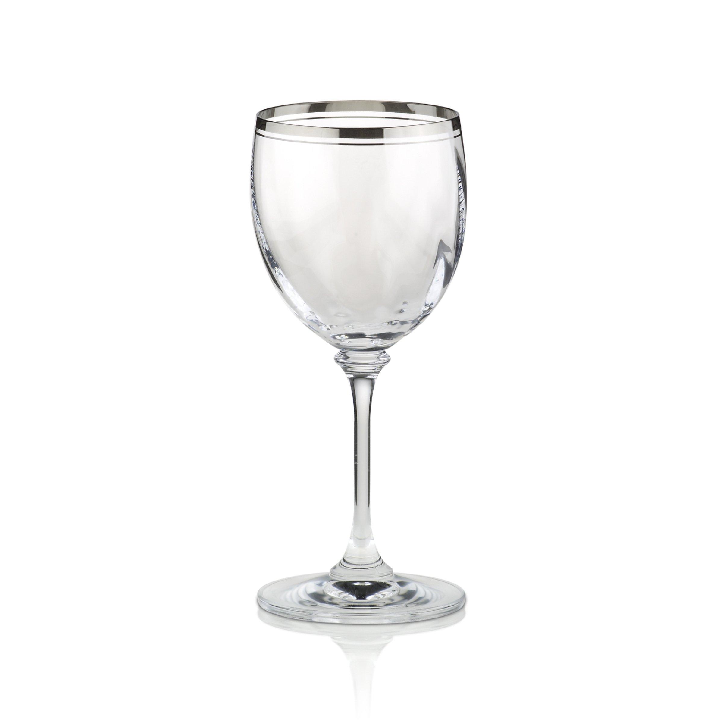 Mikasa Mikasa Stephanie Platinum Wine Glass