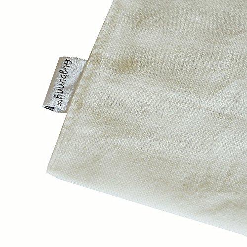 Augbunny Augbunny 100% Cotton Canvas Travel Laundry Bag, 2-Pack