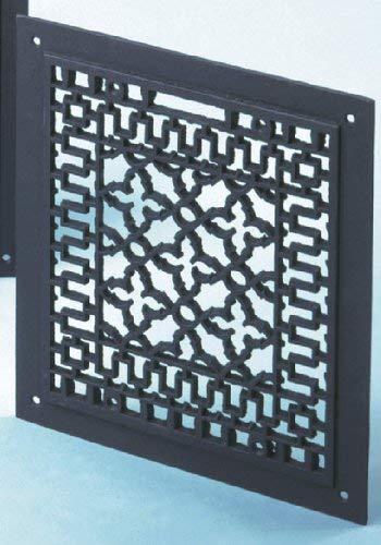 Minuteman International Minuteman International Cast Iron Floor Grate Grille, Black