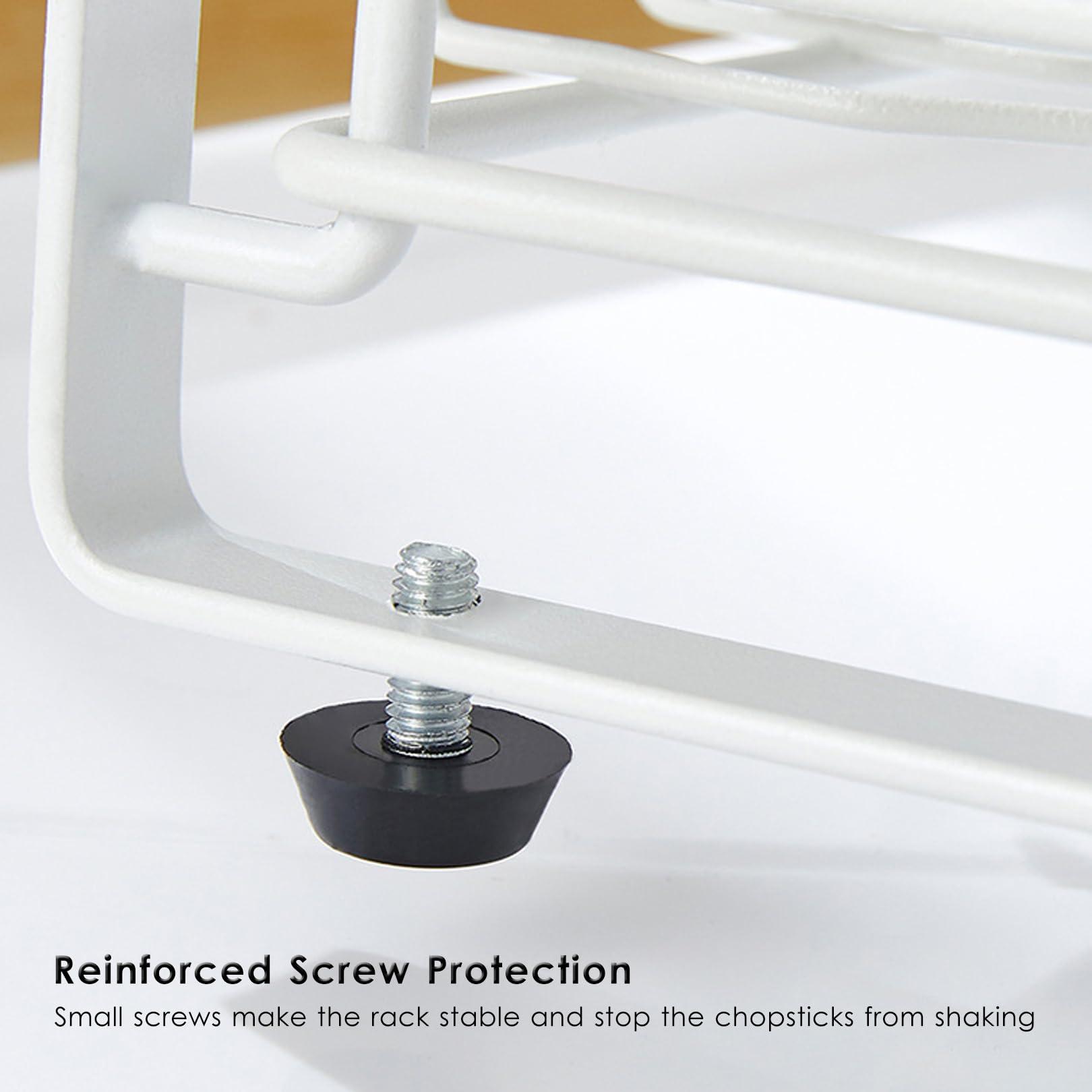 IFGSIWRIJIKWJJEA Kitchen Dish Rack Dish Rack, Dish Drying Rack with Drainboard Set 2-Tier Dish Drainer Black Rust-Proof Dish Rack for Kitchen Counter Kitchen Organizer (Black) (Black)