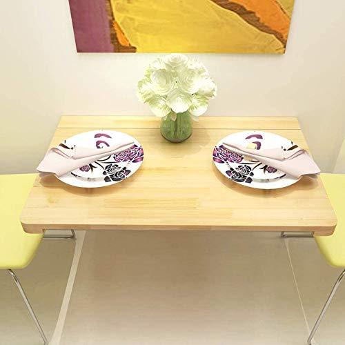 LEOSXA LEOSXA Folding Wall-Mounted Table Mounted Workbench Wall Mounted Folding Table for Garage,Dining Table,Coffee Table,16 Sizes,50x30cm/20x12in