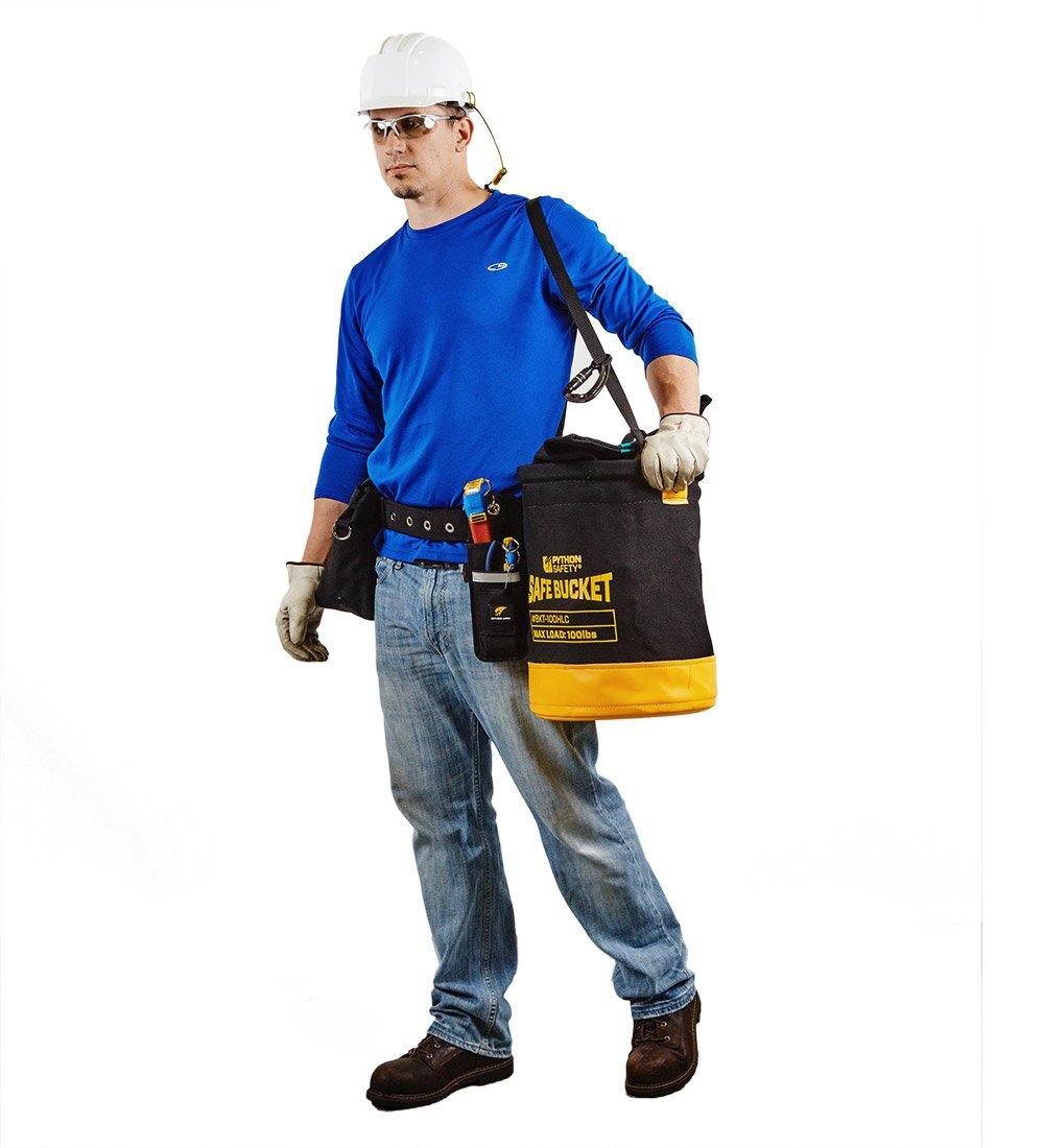 3M 3M DBI-SALA Safe Bucket 250 lb. Load Rated Drawstring Vinyl 1500139, 1 EA