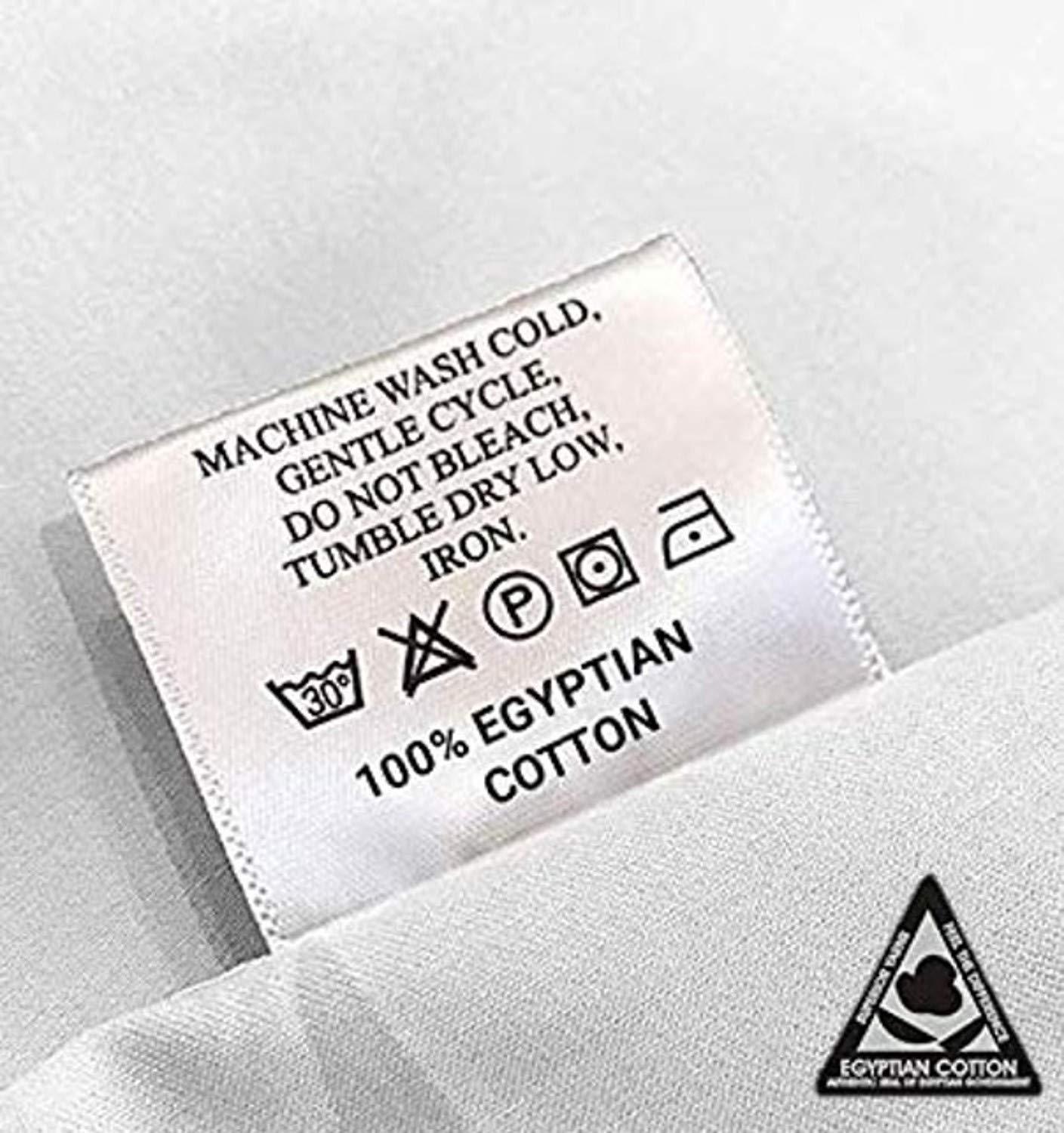 Neighbourhood Home Split California King Egyptian Cotton Sheets Sets for Adjustable Bed 28-Inches Extra Deep Pocket- 1000-Thread-Count, 100% Egyptian Cotton 5-PC Sheet Set Soft Breathable Sateen Weave - White