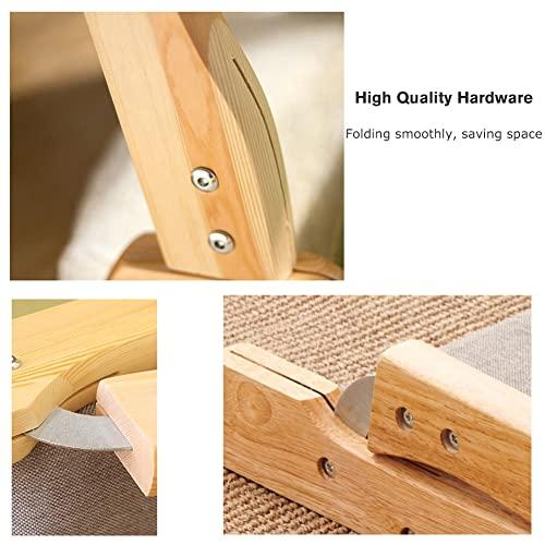 ZHEKUN ZHEKUN Tatami Chair Accent Furniture,Foldable Meditation Floor Chair, Living Room Chair Floor Seat, Portable Japanese Legless Chair,Lazy Sofa for Bay Window Meditation Reading,Balny Chair with Cushion