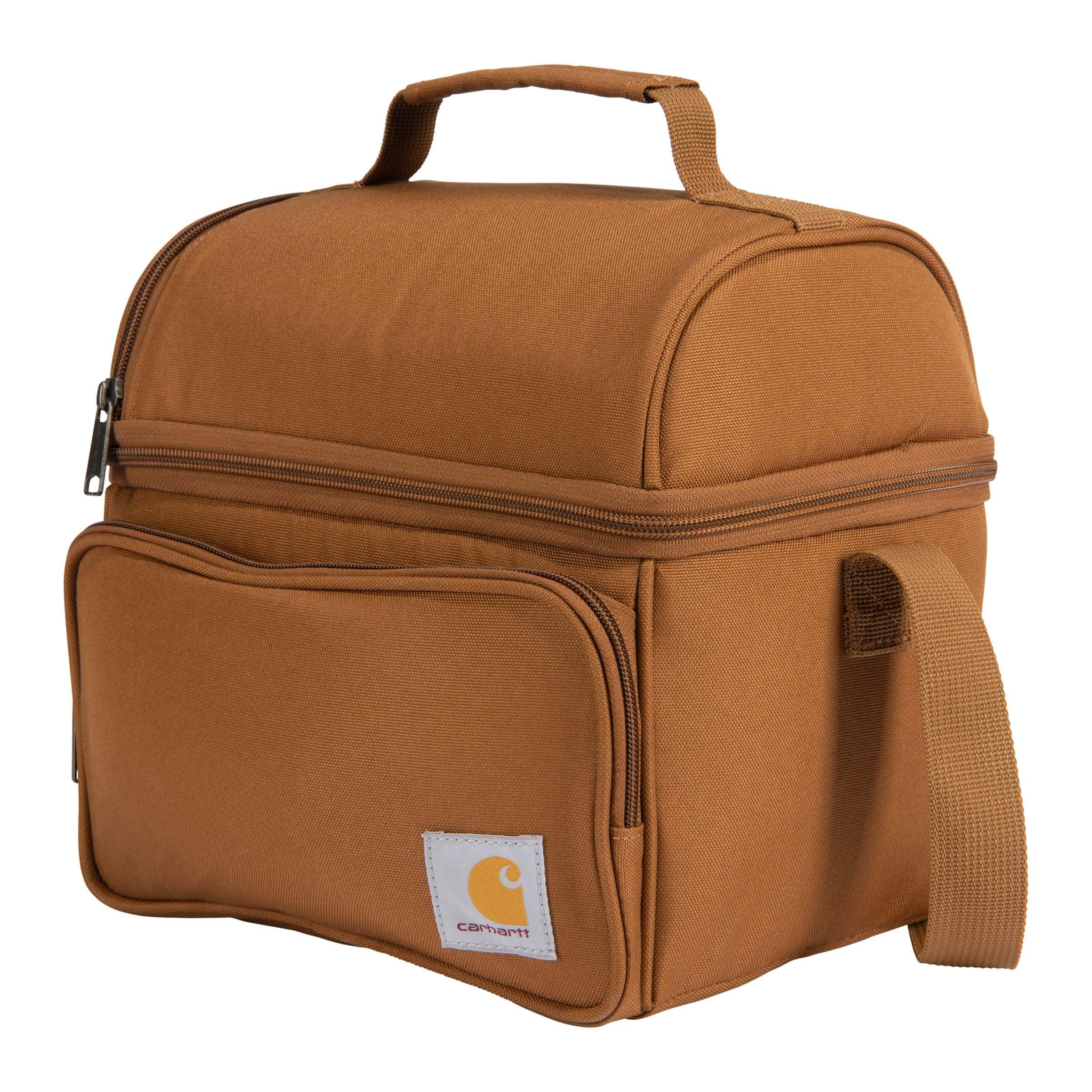 Carhartt Carhartt Camping Cooler, Worksite Lunchbox, Soft Shell Cooler for Construction Sites, Work and Everyday Use Cooler, Carhartt Brown