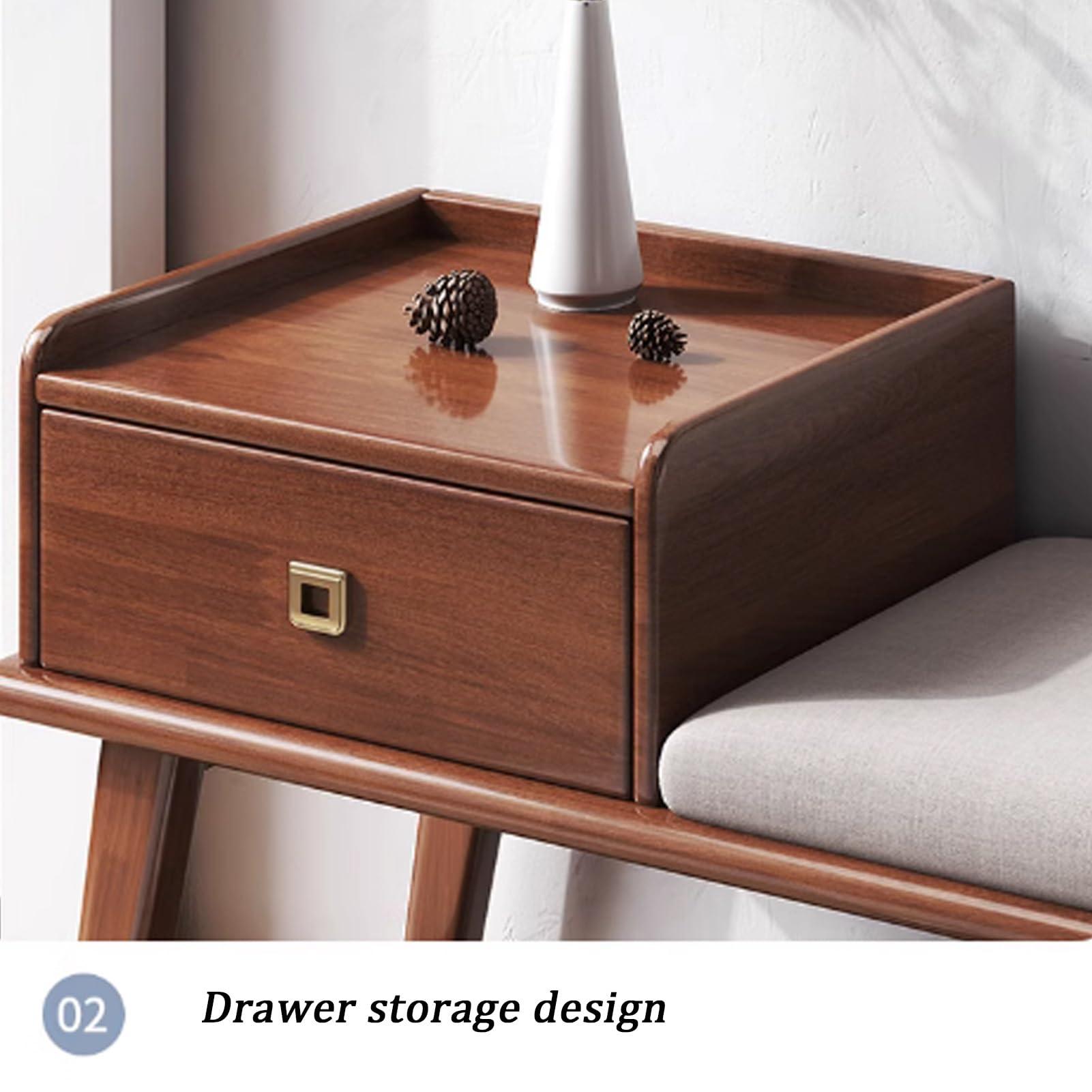 EKDJSN EKDJSN Shoe Storage Bench with Seat Cushion, Entryway Shoe Bench with Drawers, Hallway Bench with Shoe Storage Cabinet, Shoe Organizer for Living Room, Bedroom(Color:Gray)