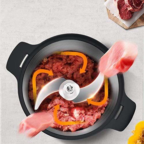 VQIGGTSS Electric Meat Grinder- Meat Grinder, Food Chopper Stainless Steel Food Processor for Baby Food, Meat, Vegetables, Fruits and Nuts
