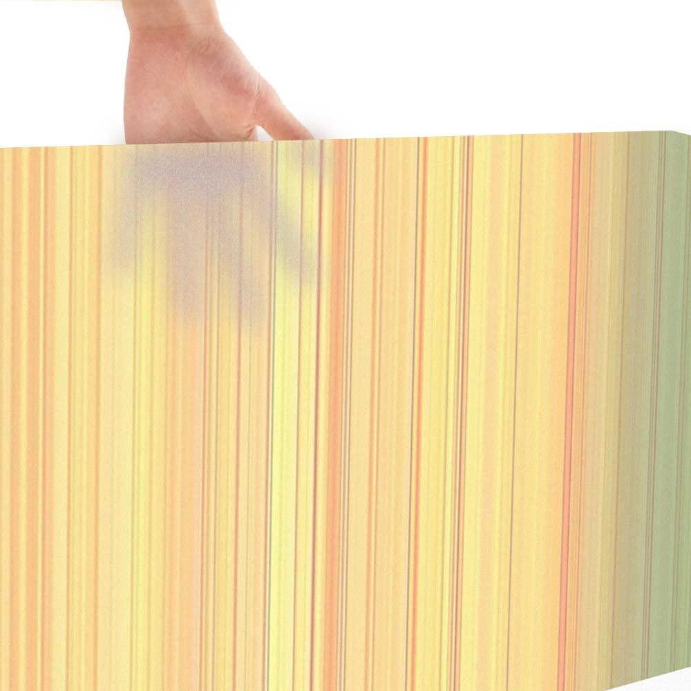 Generic Stained Glass Window Film Self Adhesive Colorful Vertical Fantasy Vinyl Decorative Sticker Anti Glare 31.5inch x 55.1inch (L+R,2PCS)