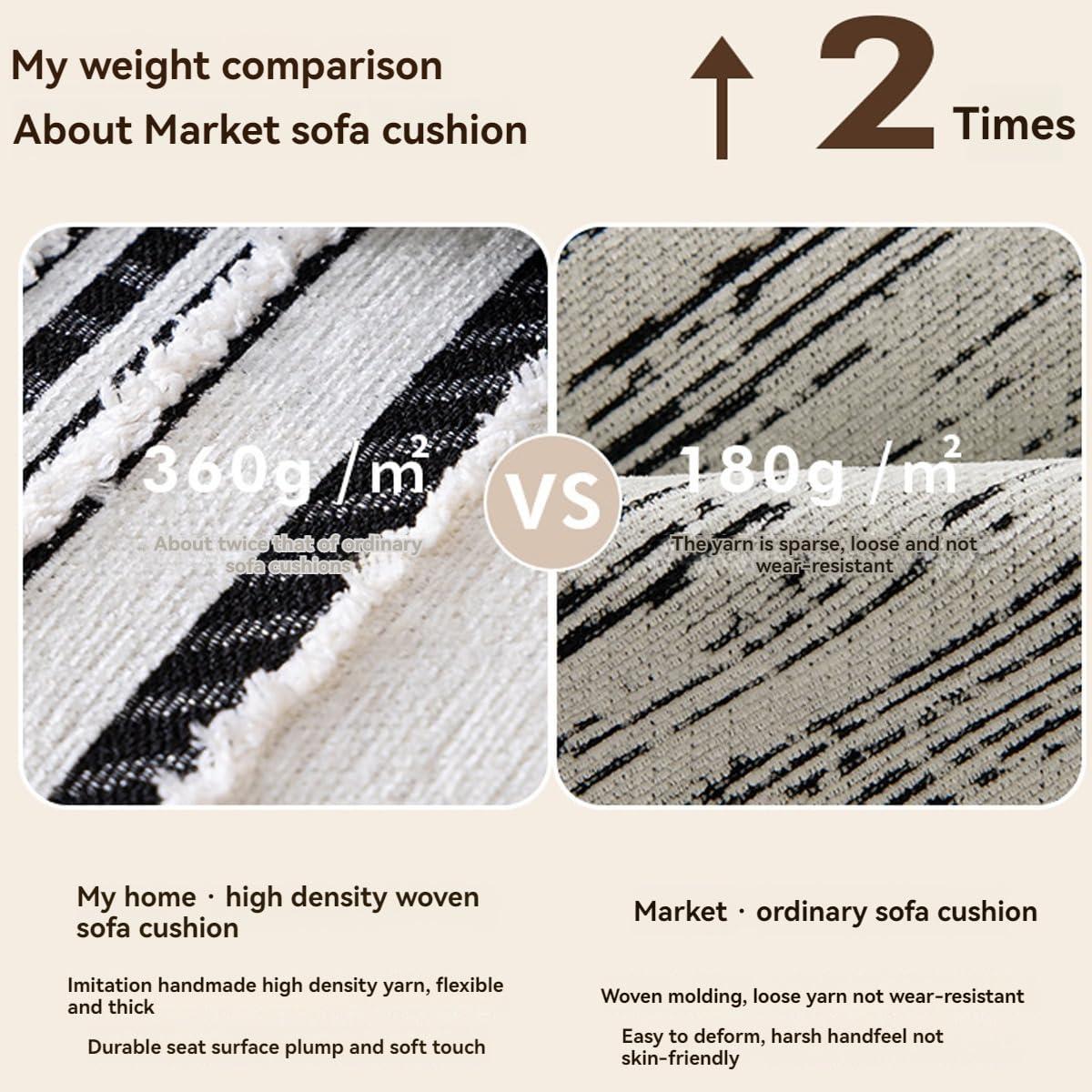 Dfcdcoo Dfcdcoo Pet Couch Covers for Sofa,Striped Chenille Pet Couch Cover Protector Slipcover,Anti-Scratch Sectional Sofa Slipcover Pet-Friendly Loveseat Futon Cover (Orange,90 * 240cm/35.4 * 94.4in)