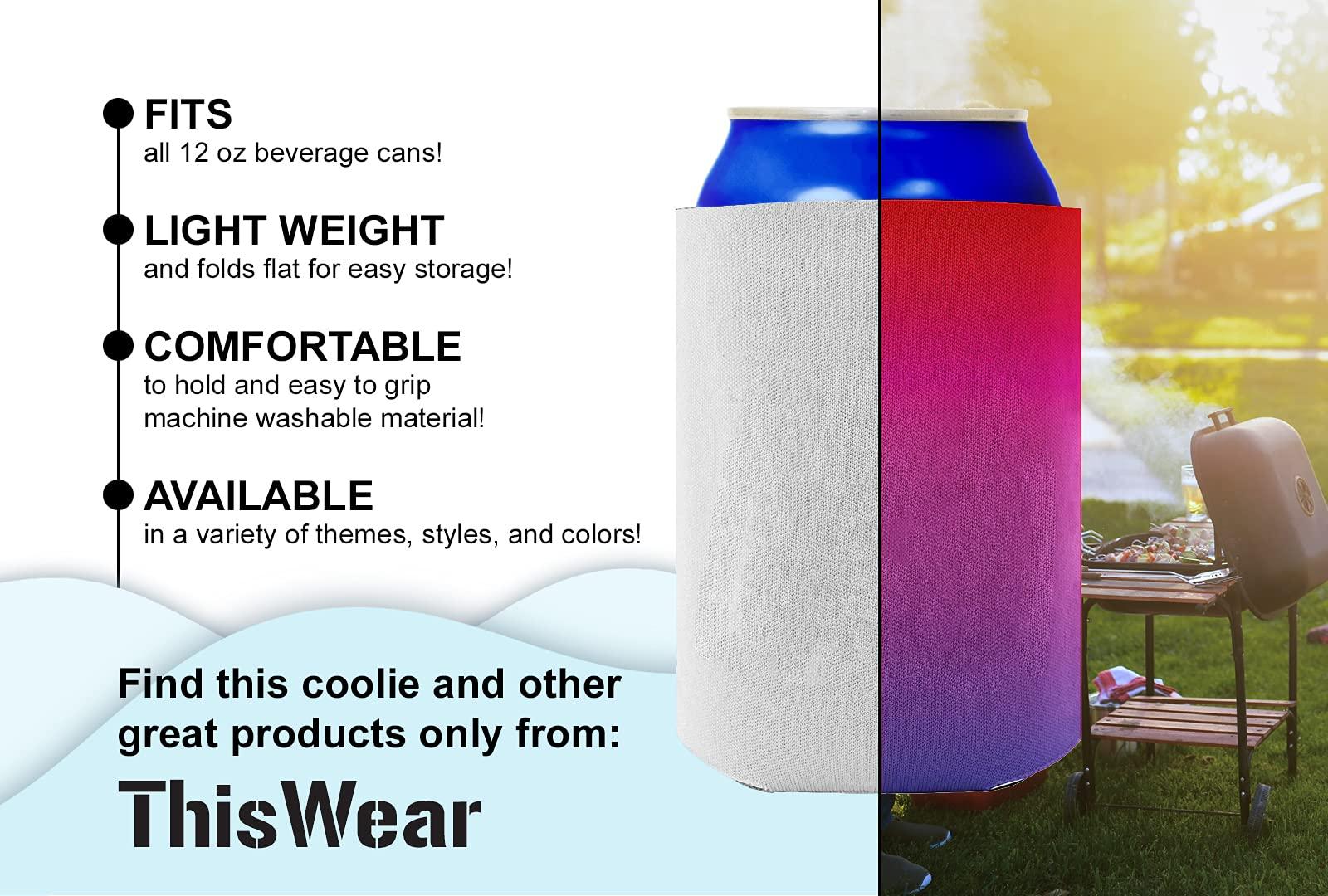 Personalized Gifts Fire Fighter Gifts For Son Personalized Firefighter Bulldog Mascot 12-Pack Personalized Can Coolie Drink Coolers Coolies Bulldog