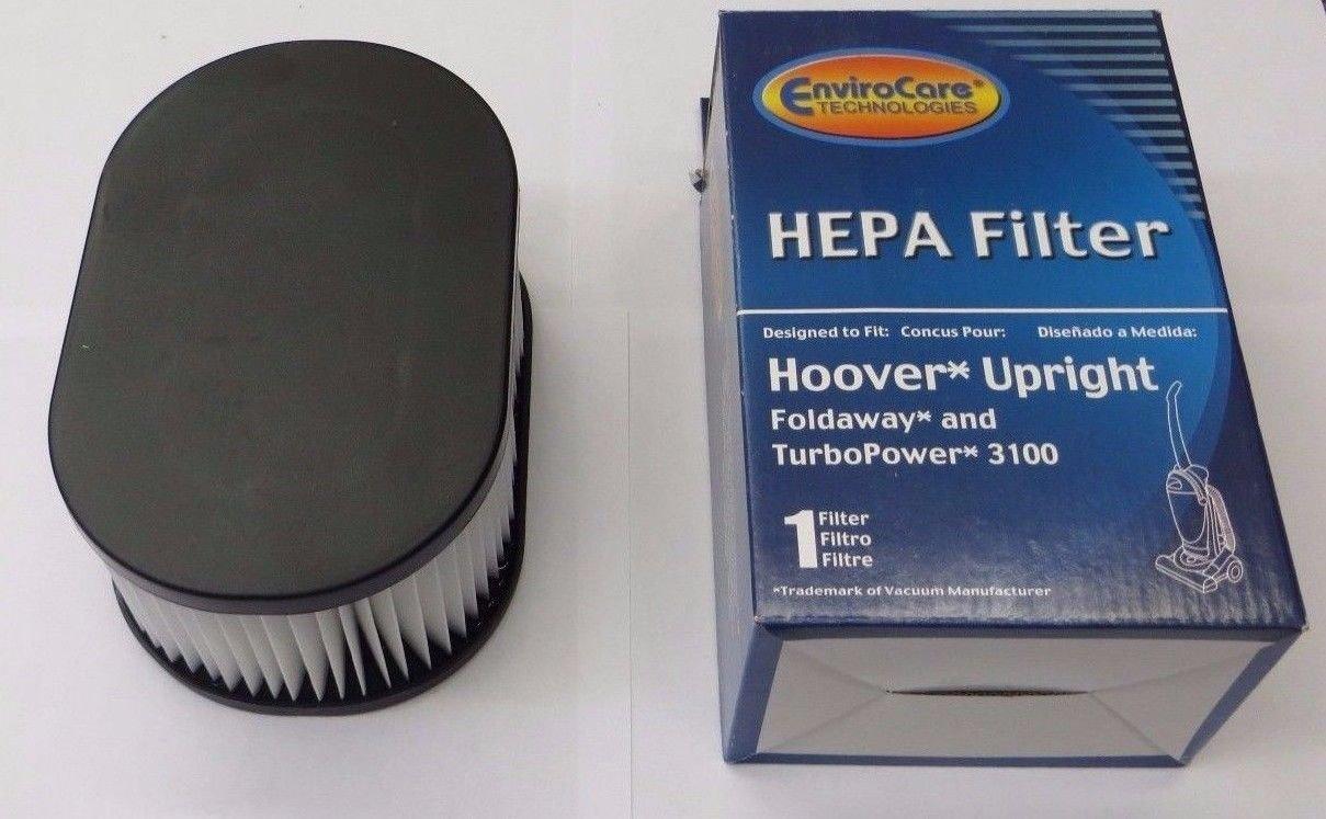 EnviroCare EnviroCare Replacement HEPA Filtration Vacuum Cleaner Filters Designed to Fit Hoover Fold Away Turbo Power 3100 HEPA Pleated Filter, Upright, Bageless, Widepath Vacuum Cleaners 1 Filter