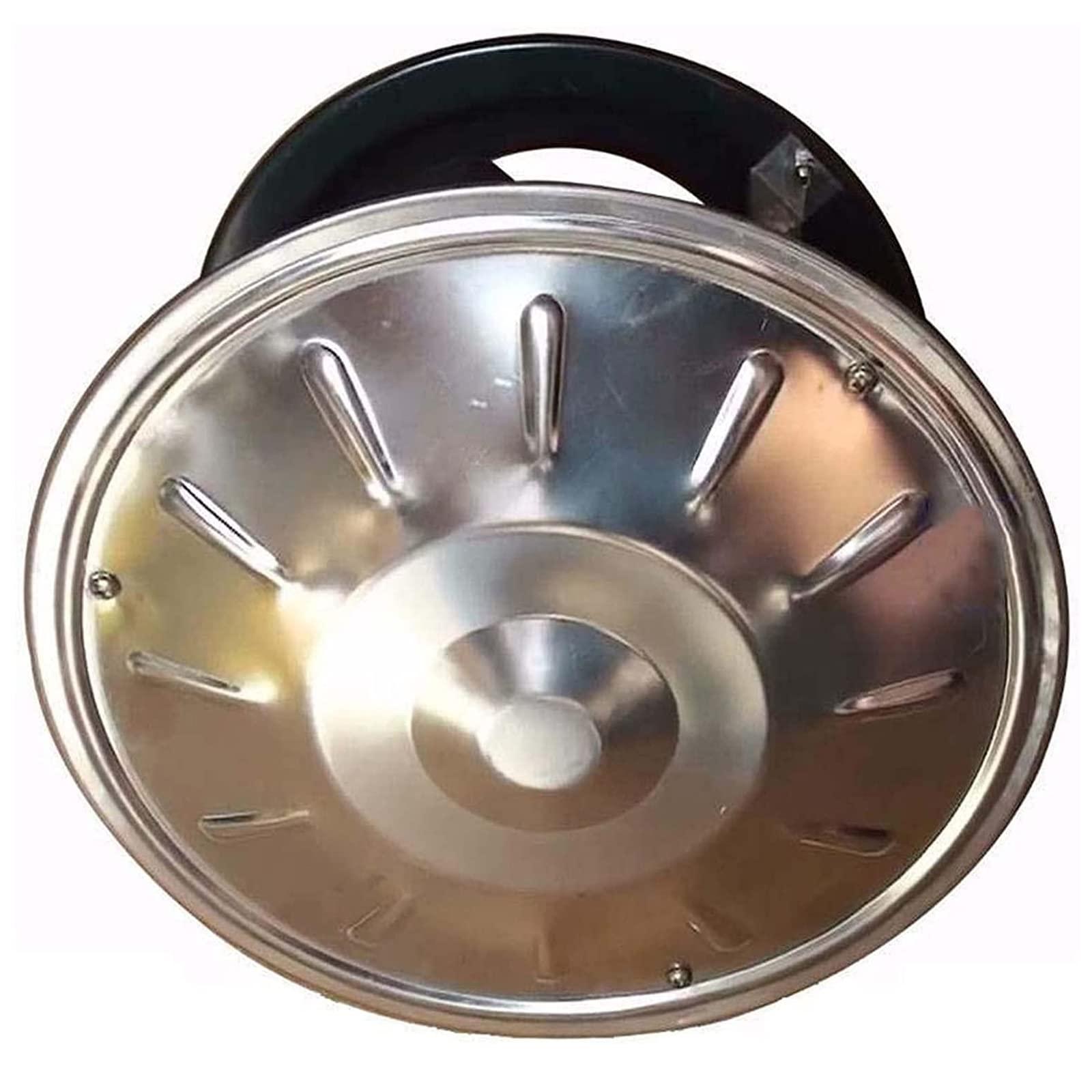 UZIAH UZIAH Chimney Exhaust Fan Fan, Chimney Smoke Evacuator, Roof Chimney Induced Draft Smoke Evacuator Inducer Fans, Stainless Steel Fireplace Chimney Fan,70w,Caliber 14cm