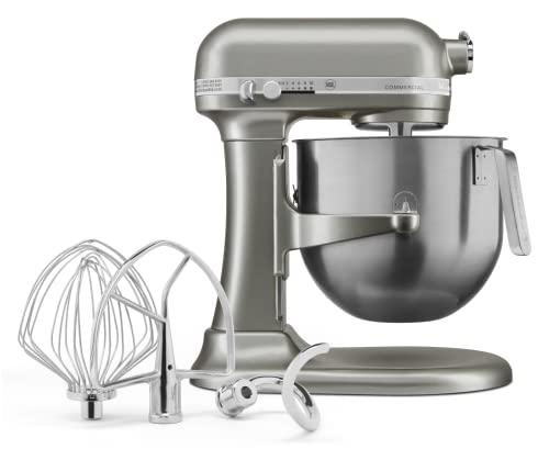 KitchenAid KitchenAid KSM8990CU 8-Quart Commercial Countertop Mixer, 10-Speed, Gear-Driven, Contour Silver