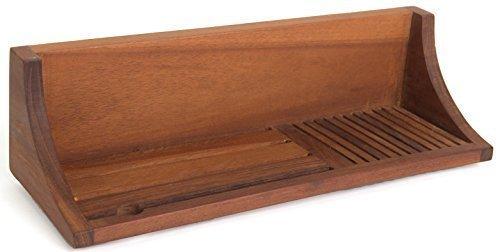 AquaTeak AquaTeak The Original Moa Straight Teak Shower Shelf