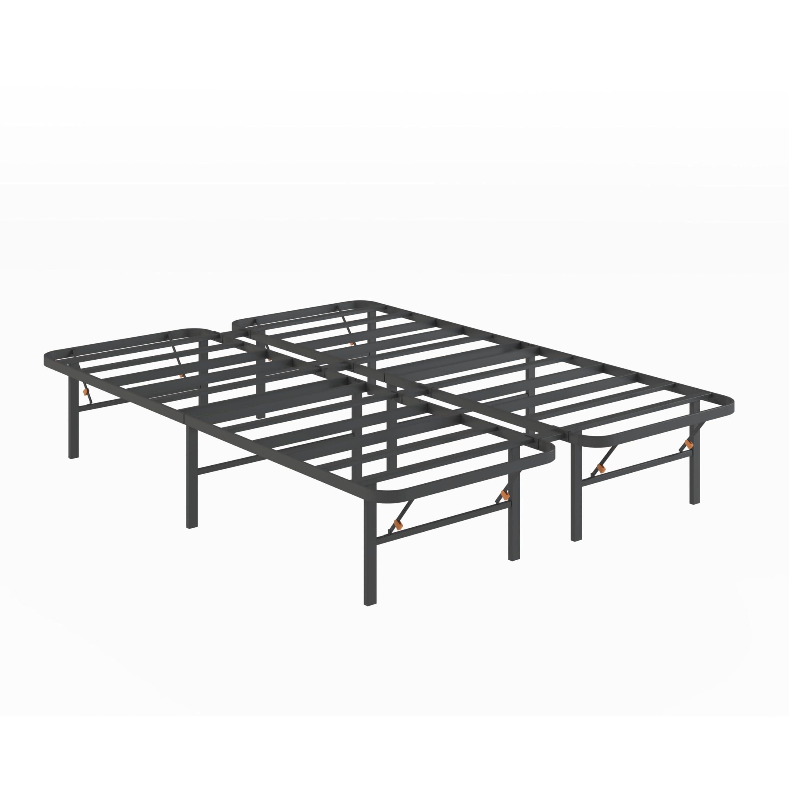 Hollywood Bed Frames Hollywood Bed Frames Bedder Base Platform, Double, Black