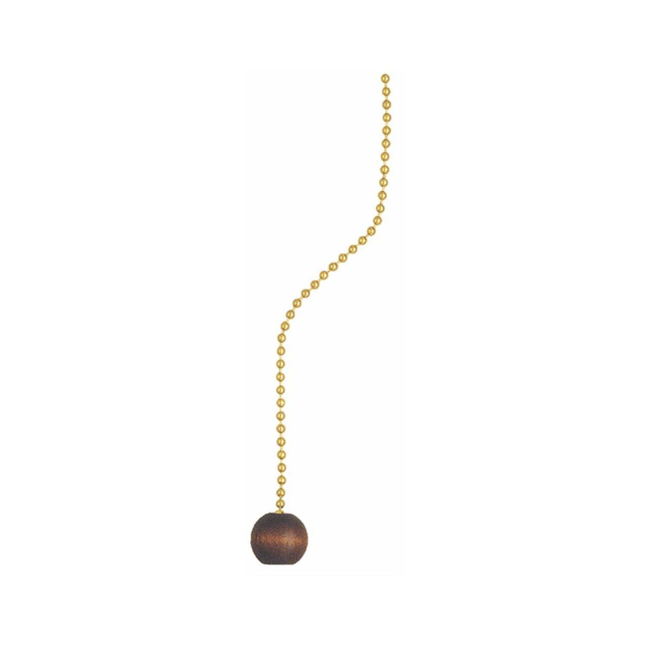 Westinghouse Lighting Westinghouse 7066100 Pull Chain with Walnut Ball