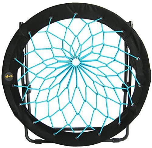 Zenithen Zenithen Limited Foldable Bunjo Bungee Chair for Dorms, Living Rooms, Bedrooms, Camping, Gaming & Lounging, Teal (Pack of 2)