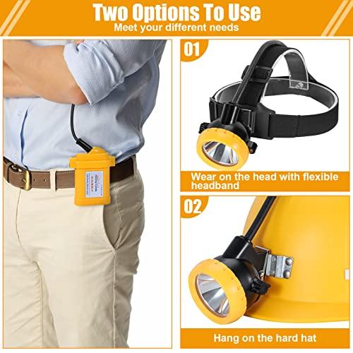 Hunting friends Hunting friends Superbright LED Mining Light KL6LM(B).Plus Miner Cap Lamp Waterproof Underground Headlamp Explosion-Proof Hard Hat Headlamp