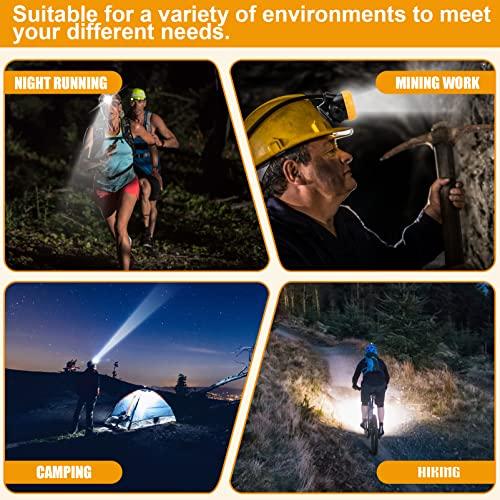 Hunting friends Hunting friends Superbright LED Mining Light KL6LM(B).Plus Miner Cap Lamp Waterproof Underground Headlamp Explosion-Proof Hard Hat Headlamp