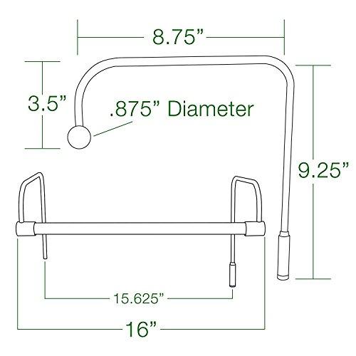 Cocoweb Cocoweb SLED16AB Tru-Slim LED Picture Light, 16", Antique Brass