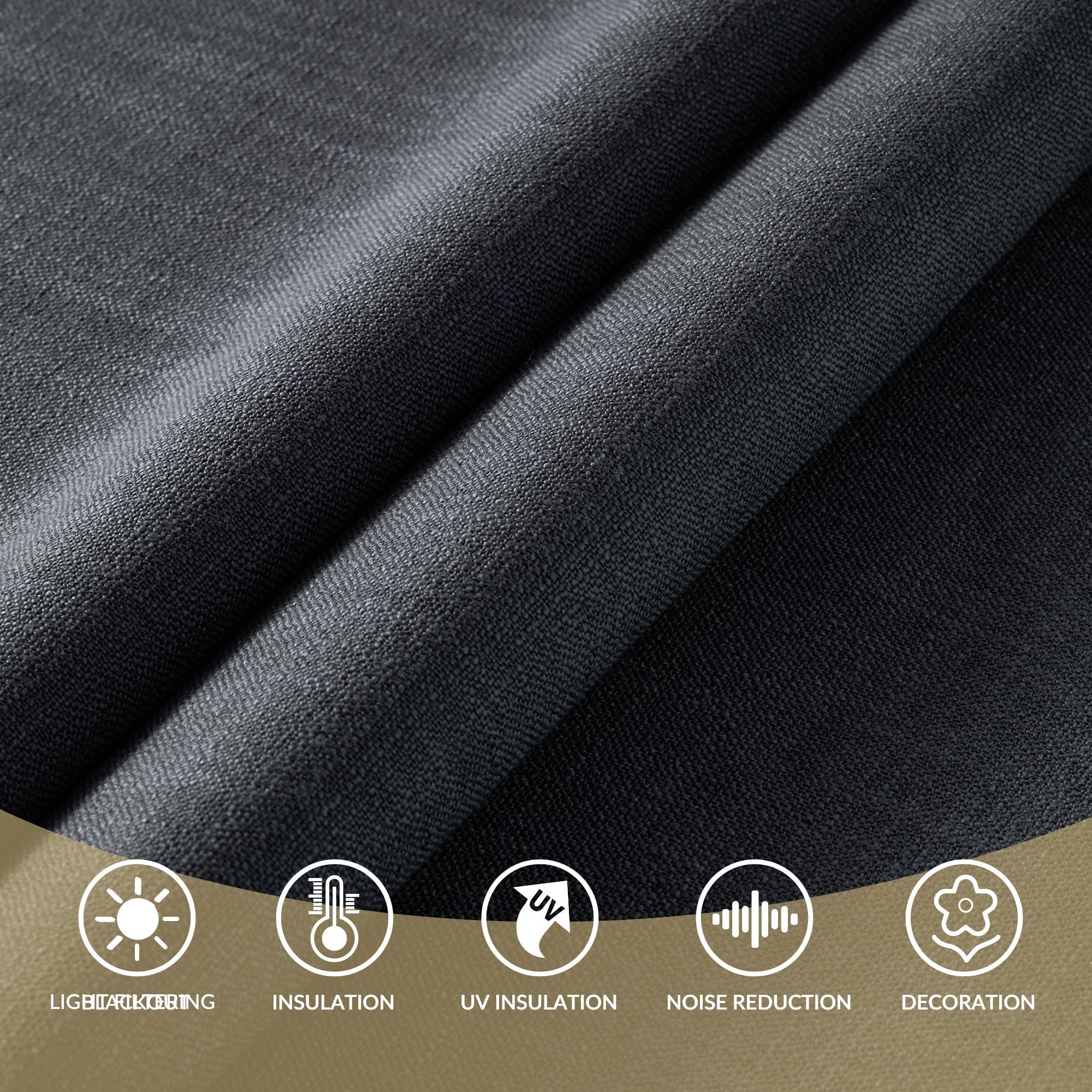 HOTSOON HOTSOON Top Down Bottom Up Roman Shades for Window,Cordless,Blackout Roman Window Shades,Room Darkening Fabric Thermal Insulation Custom Roman Blinds for Living Room Loft,Dark Gray,68W x 56H