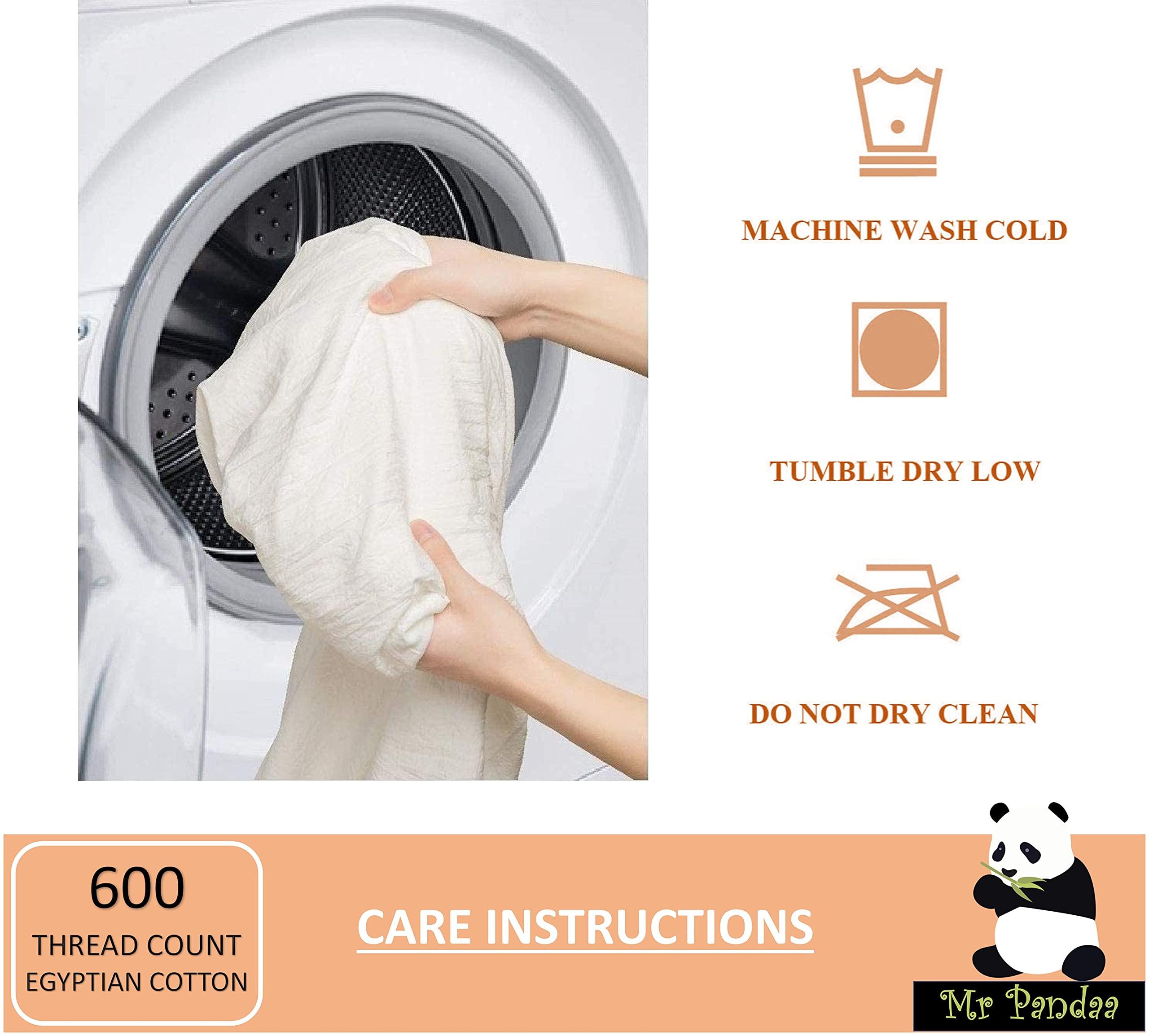 Mr Pandaa True Luxury Hotel Quality 600-Thead-Count Leopard Print-Queen XL Sheet Set, 100% Egyptian Cotton Super Soft-Cooling-Breathable-Comfy-Strong-Durable 4 Piece Set, Fit Upto 28 Extra-Deep-Pockets