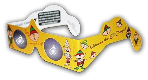 3Dstereo Glasses 10 3D Christmas Glasses - Holiday Specs Turn Holiday Lights into Magical Images